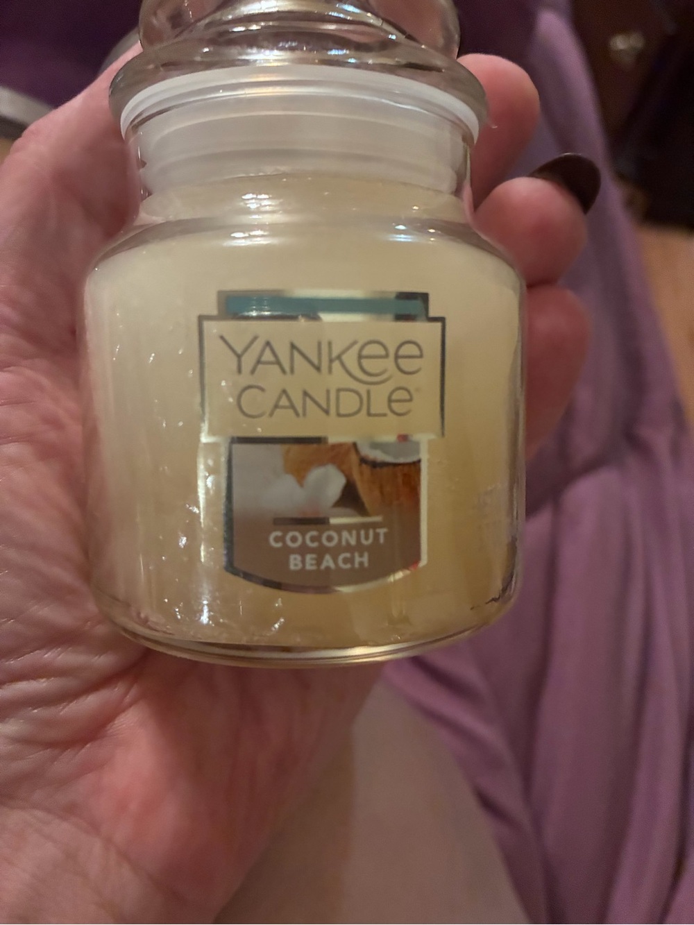 Yankee Candle Coconut Beach Jar Candle - Cream